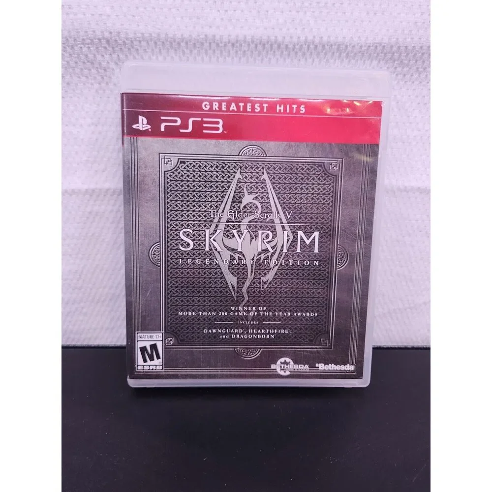 THE ELDER SCROLLS V: SKYRIM LEGENDARY ED. - GR. HITS GAME FOR PS3 PLAYSTATION 3‎